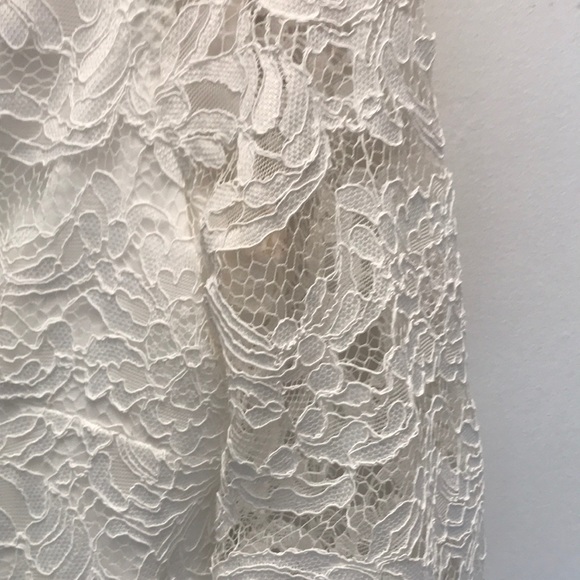 Black/ White Dress w/ Rhinestone Buttons- size 4/6 - Picture 4 of 7